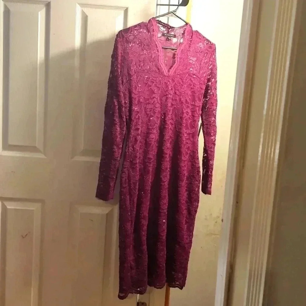 MARINA LONG SLEEVE DRESSES